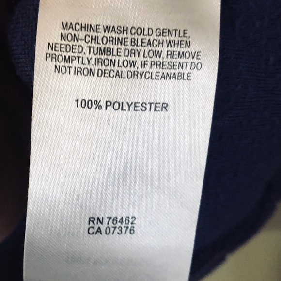 Columbia Blue Quilted 1/4 Zip Pullover - Picture 6 of 6